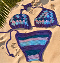 Purple-Blue Bikini
