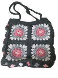 The wildflower granny square tote.