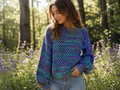 Twilight Granny Stitch Sweater