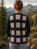Granny square vest